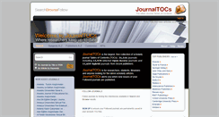 Desktop Screenshot of journaltocs.ac.uk