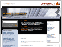 Tablet Screenshot of journaltocs.ac.uk